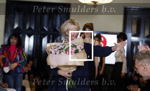 Amsterdam 6 april 2022
De 100e modeshow van Sheila de Vries in het college Hotel.
oa Denise Boekhoff en Nadia Palesa lopen mee.