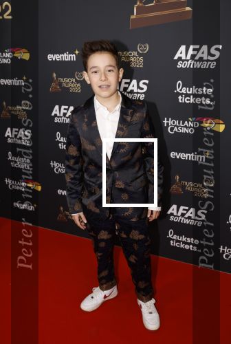 Rotterdam 28 april 2022
Musicalawards gala in Ahoy Rotterdam. Silver Metz kwam met zijn vader