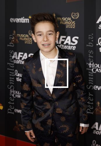 Rotterdam 28 april 2022
Musicalawards gala in Ahoy Rotterdam. Silver Metz kwam met zijn vader