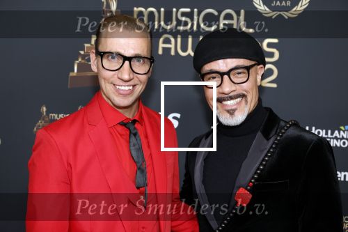 Rotterdam 28 april 2022
Musicalawards gala in Ahoy Rotterdam.
Stanley Burleson met partner