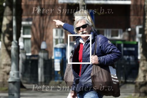 Amsterdam 16 april 2022
Stefan v d Ven op straat in Amsterdam zuid