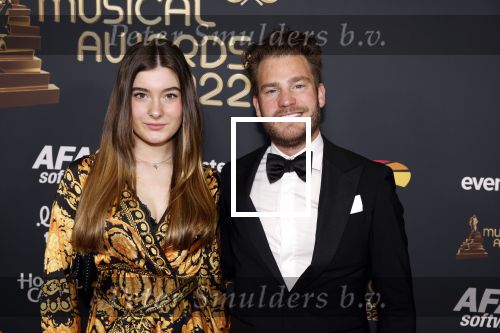 Rotterdam 28 april 2022
Musicalawards gala in Ahoy Rotterdam.
Tim Akkerman met dochter Lila