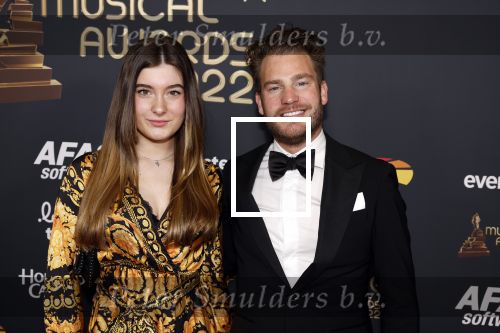 Rotterdam 28 april 2022
Musicalawards gala in Ahoy Rotterdam.
Tim Akkerman met dochter Lila