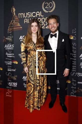 Rotterdam 28 april 2022
Musicalawards gala in Ahoy Rotterdam.
Tim Akkerman met dochter Lila