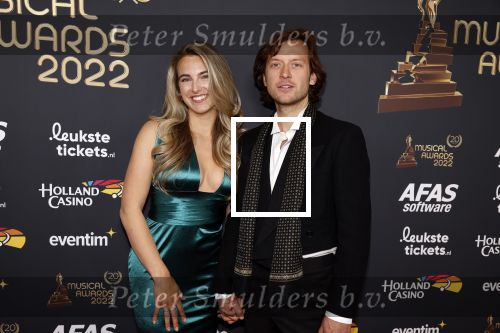 Rotterdam 28 april 2022
Musicalawards gala in Ahoy Rotterdam.
Tobias Nierop en partner