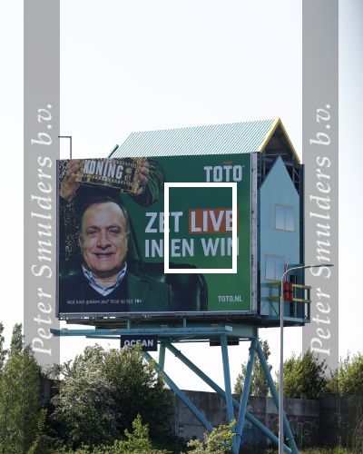 Utrecht 8 mei 2022
Toto abri met daarop alleen Dick Advocaat