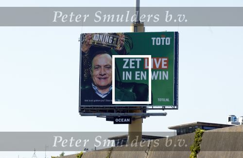 Utrecht 8 mei 2022
Toto abri met daarop alleen Dick Advocaat