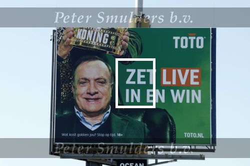Utrecht 8 mei 2022
Toto abri met daarop alleen Dick Advocaat