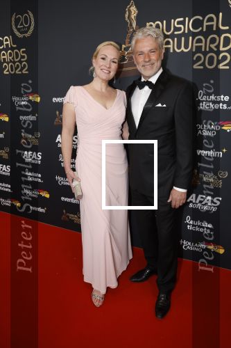 Rotterdam 28 april 2022
Musicalawards gala in Ahoy Rotterdam. Rein Kolpa en Wieneke Remmers