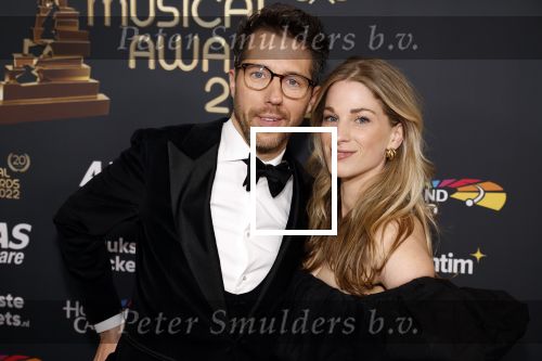 Rotterdam 28 april 2022
Musicalawards gala in Ahoy Rotterdam.
William Spaaij met vzijn vriendin