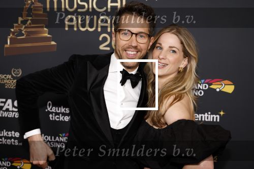 Rotterdam 28 april 2022
Musicalawards gala in Ahoy Rotterdam.
William Spaaij met vzijn vriendin