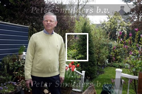 Rotterdam 22 april 2023
Arnold Vredenbregt gefotografeerd in zijn tuin.
