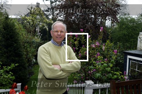 Rotterdam 22 april 2023
Arnold Vredenbregt gefotografeerd in zijn tuin.
