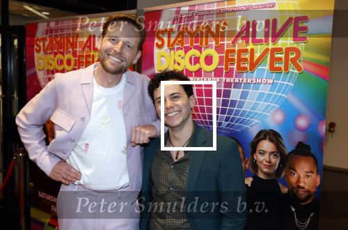 Schiedam 5 mei 2023
Premiere Staying alive disco feaver in schouwburg Schiedam.
Barry Beijer en Jimi Hendrikse
