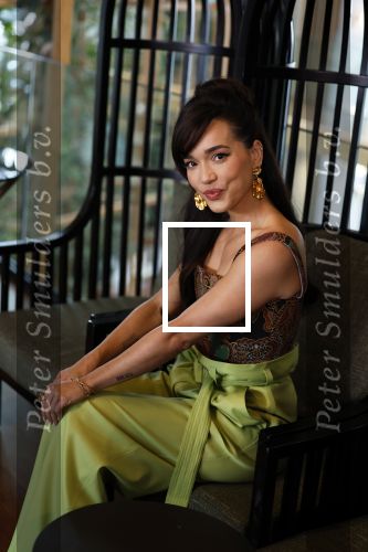 Amsterdam 26 april 2023
Presentatie cast verliefd op Bali in hotel Jakarta. 
Bibi Breijman