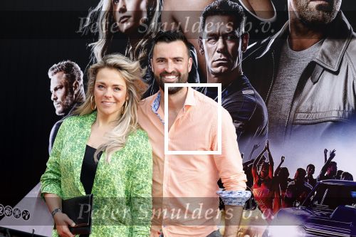 Amsterdam 16 mei 2023
Premiere Fast X in Pathe Arena .
Bjorn Remmerswaal  en Martine Hauwert