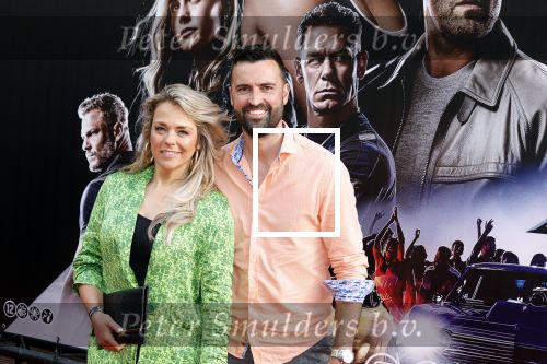 Amsterdam 16 mei 2023
Premiere Fast X in Pathe Arena .
Bjorn Remmerswaal  en Martine Hauwert