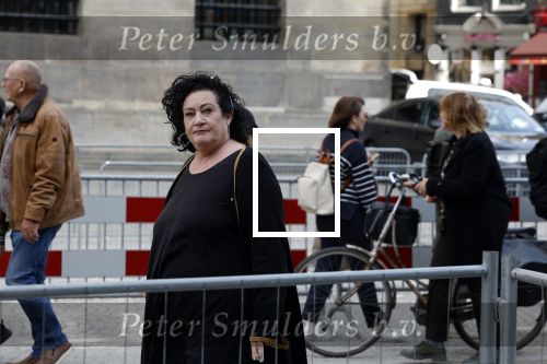 Amsterdam 4 mei 2023
Dodenherdenking 2023 op de dam . Caroline v d Plas op weg naar de dodenherdenking.