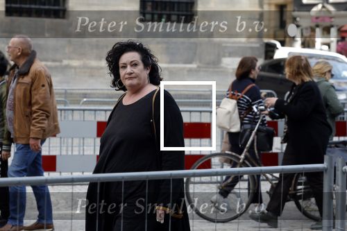 Amsterdam 4 mei 2023
Dodenherdenking 2023 op de dam . Caroline v d Plas op weg naar de dodenherdenking.