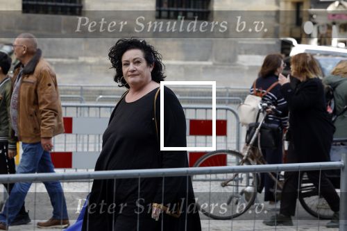 Amsterdam 4 mei 2023
Dodenherdenking 2023 op de dam . Caroline v d Plas op weg naar de dodenherdenking.