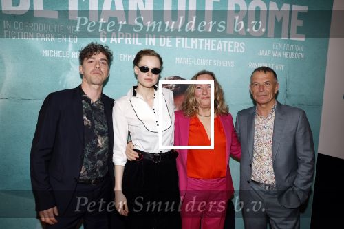 Amsterdam 27 maart 2023
Premiere Man uit Rome in EYE.
Cast Michelle Riondino, Emma Bading, Marie Louise Stheins en Raymond Thiry