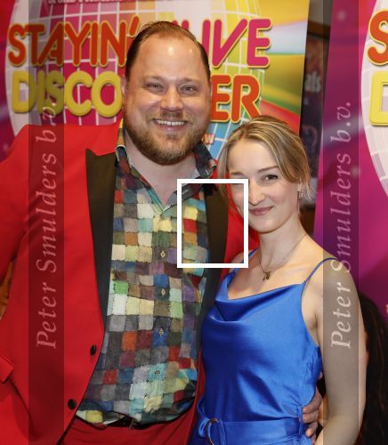 Schiedam 5 mei 2023
Premiere Staying alive disco feaver in schouwburg Schiedam.
Dennis Willekens met vriendin