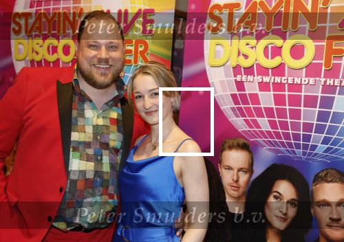 Schiedam 5 mei 2023
Premiere Staying alive disco feaver in schouwburg Schiedam.
Dennis Willekens met vriendin