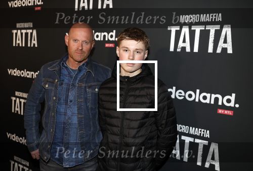 Amsterdam 25 april 2023
Premiere Mocro Maffia Tatta van Videoland.
Erik Wegewijs met zoon
