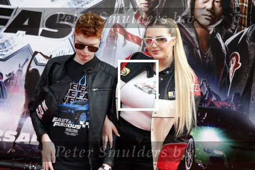 Amsterdam 16 mei 2023
Premiere Fast X in Pathe Arena .
Fabiola Volkers met broer