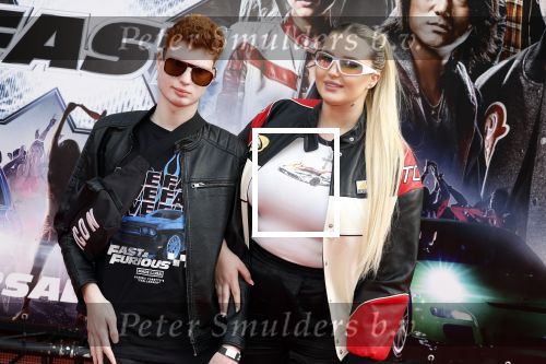 Amsterdam 16 mei 2023
Premiere Fast X in Pathe Arena .
Fabiola Volkers met broer