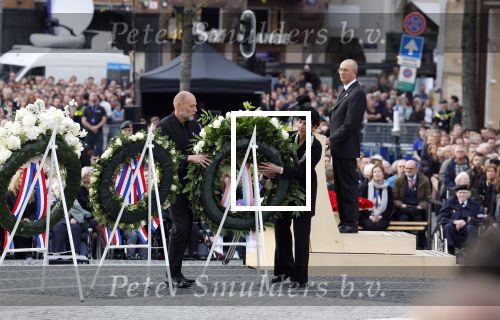 Amsterdam 4 mei 2023
Dodenherdenking 2023 op de dam met oa aanwezig Koning Willem Alexander Koningin Maxima Burgemeester Femke Halsema en Mark Rutte.