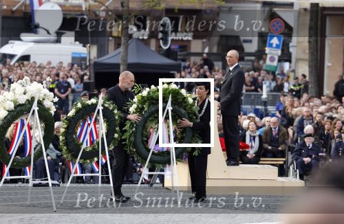 Amsterdam 4 mei 2023
Dodenherdenking 2023 op de dam met oa aanwezig Koning Willem Alexander Koningin Maxima Burgemeester Femke Halsema en Mark Rutte.