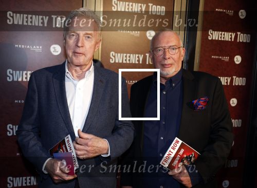 Amsterdam 21 april 2023
Premiere Sweeney Todd in het DeLaMar theater geproduceerd door Medialane.
Andre v Duin en Frans Mulder
