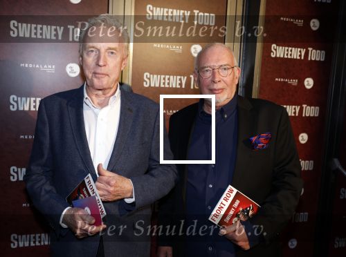 Amsterdam 21 april 2023
Premiere Sweeney Todd in het DeLaMar theater geproduceerd door Medialane.
Andre v Duin en Frans Mulder