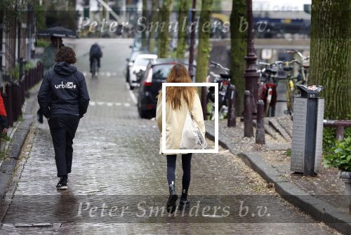 Amsterdam 11 mei 2023
Georgina Verbaan op straat in het centrum van Amsterdam.