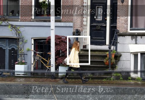 Amsterdam 11 mei 2023
Georgina Verbaan op straat in het centrum van Amsterdam.