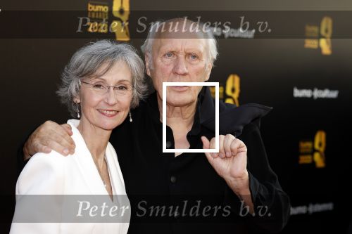 Amsterdam 22 mei 2023
Uitreiking Buma awards in Tuschinski Amsterdam.
Herman v Veen met zijn vrouw