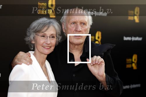 Amsterdam 22 mei 2023
Uitreiking Buma awards in Tuschinski Amsterdam.
Herman v Veen met zijn vrouw