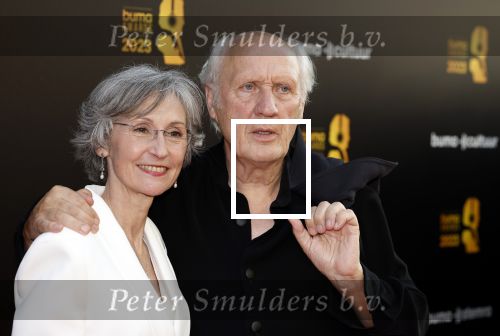 Amsterdam 22 mei 2023
Uitreiking Buma awards in Tuschinski Amsterdam.
Herman v Veen met zijn vrouw