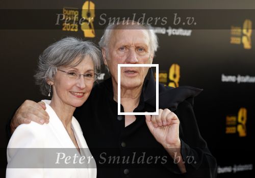 Amsterdam 22 mei 2023
Uitreiking Buma awards in Tuschinski Amsterdam.
Herman v Veen met zijn vrouw