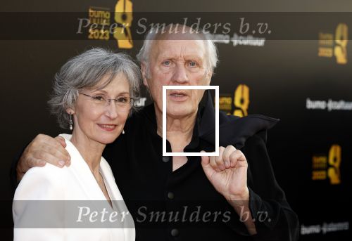 Amsterdam 22 mei 2023
Uitreiking Buma awards in Tuschinski Amsterdam.
Herman v Veen met zijn vrouw