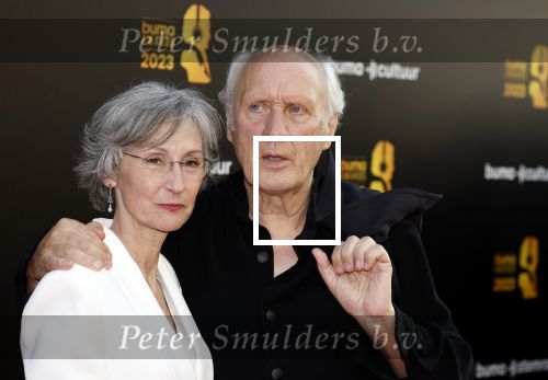 Amsterdam 22 mei 2023
Uitreiking Buma awards in Tuschinski Amsterdam.
Herman v Veen met zijn vrouw