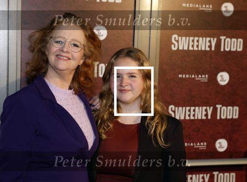 Amsterdam 21 april 2023
Premiere Sweeney Todd in het DeLaMar theater geproduceerd door Medialane.
Hilke Bierman met dochter