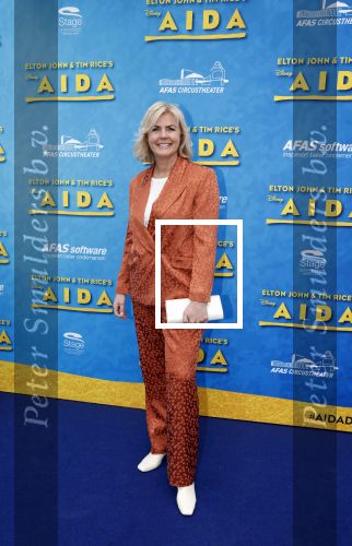 Scheveningen 23 april 2023
Premiere AIDA in het circustheater in Scheveningen .
Irene Moors met beste vriend Tijs
