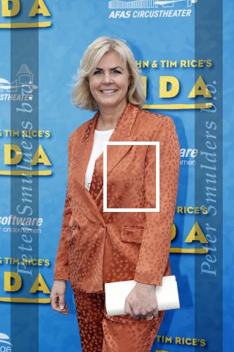 Scheveningen 23 april 2023
Premiere AIDA in het circustheater in Scheveningen .
Irene Moors met beste vriend Tijs