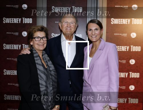 Amsterdam 21 april 2023
Premiere Sweeney Todd in het DeLaMar theater geproduceerd door Medialane.
Iris v d Ende met haar ouders Joop v d Ende en Janine v d Ende