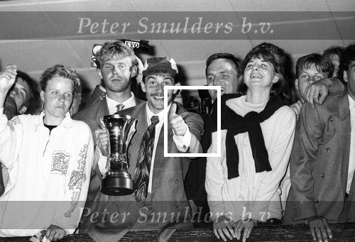 Haarlem, Eindhoven, 23 Mei 1987
Haarlem-PSV 0-3
Landskampioen 1986-1987
Optocht en Gemeentehuis
Jan Heintze Stan Valkx