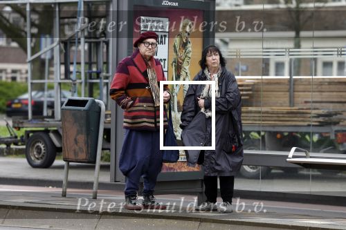 Amsterdam 28 april 2023
Schoenen ontwerper Jan jansen met zijn vrouw in Amsterdam zuid