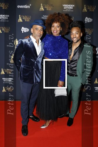 Scheveningen 15 mei 2023
Musicalawards in het AFAS Circustheater.
Jasmine Sendar met Ivo Chundro en Nigel Brown