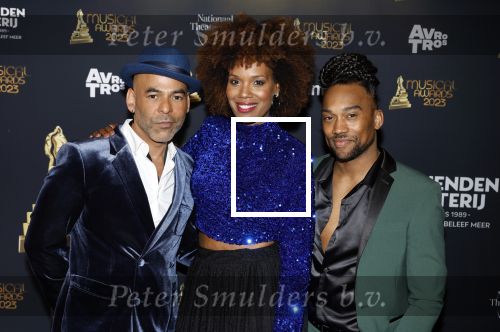 Scheveningen 15 mei 2023
Musicalawards in het AFAS Circustheater.
Jasmine Sendar met Ivo Chundro en Nigel Brown